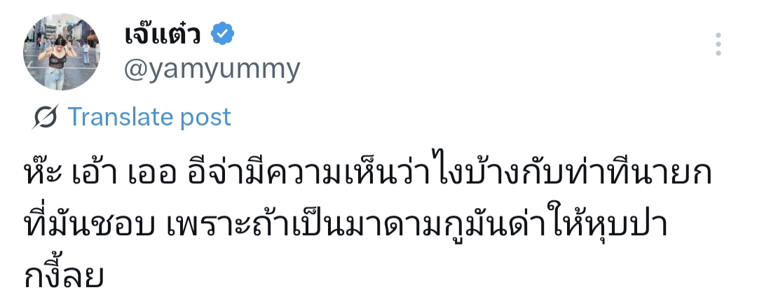 ถ้าเป็นมาดามหมูเด้ง คงเละเป็นโจ๊ก